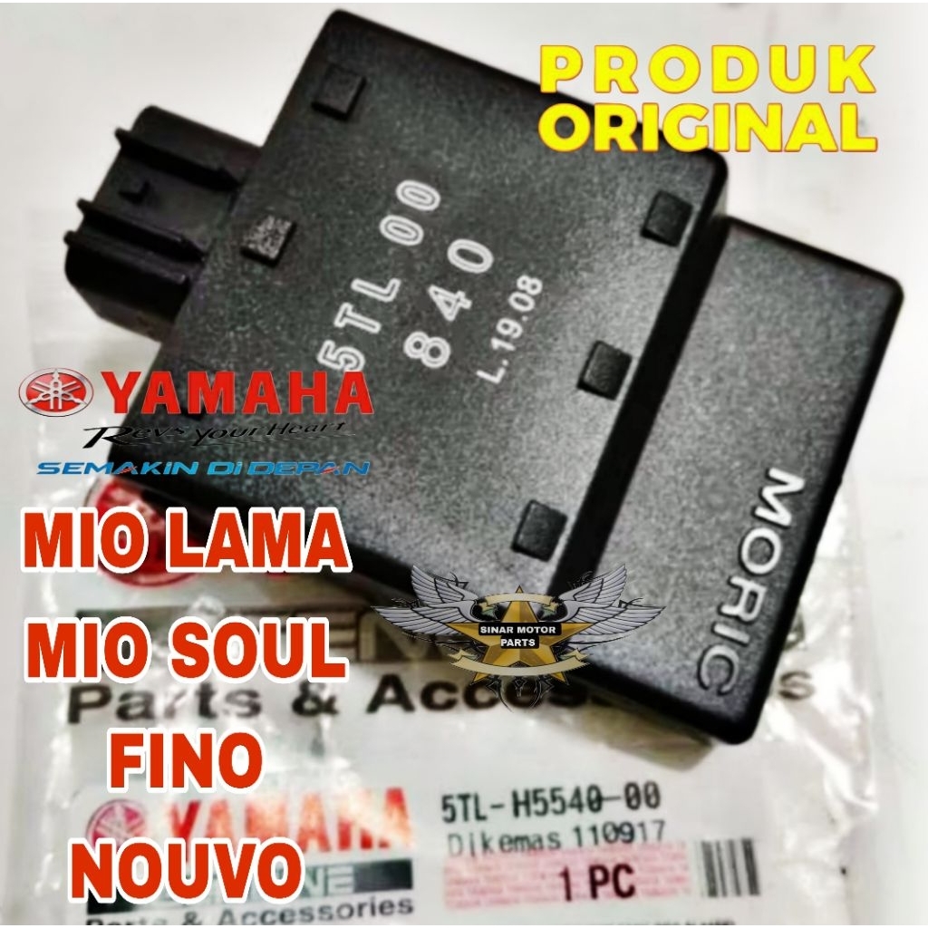 CDI ASSY YAMAHA ORIGINAL 5TL, MIO SPORTY,  MIO LAMA, MIO SOUL KARBU, FINO KARBU, NOUVO, YAMAHA YGP