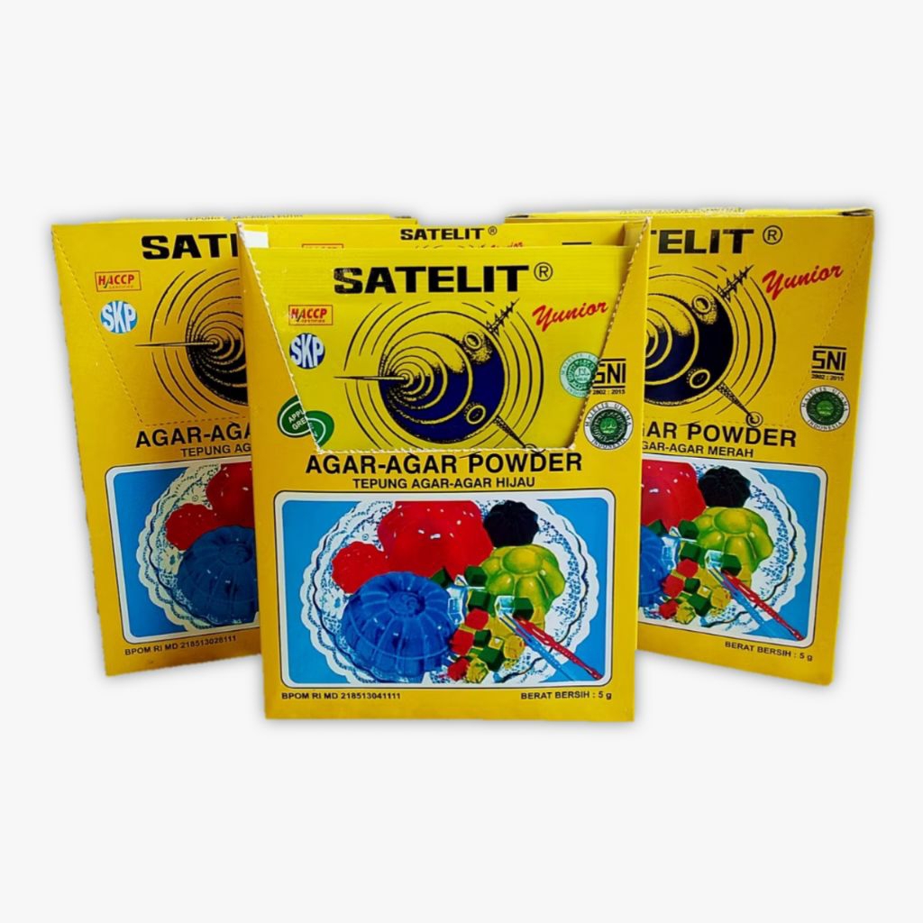 ( ECERAN ) AGAR-AGAR  SATELIT YUNIOR / AGAR-AGAR POWDER SATELIT