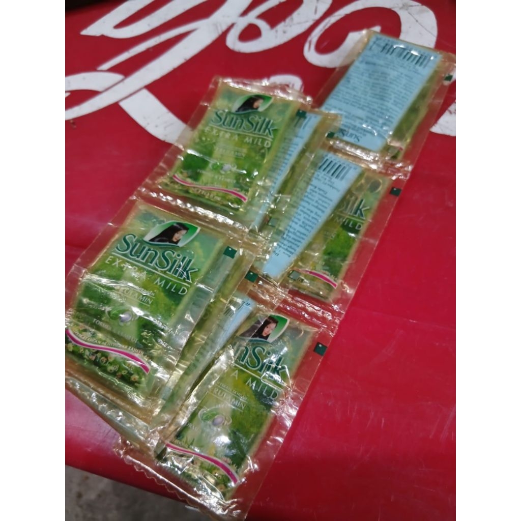 shampo sunsilk 65rb jadul antik kuno lawas vintage kuno display anggap mati