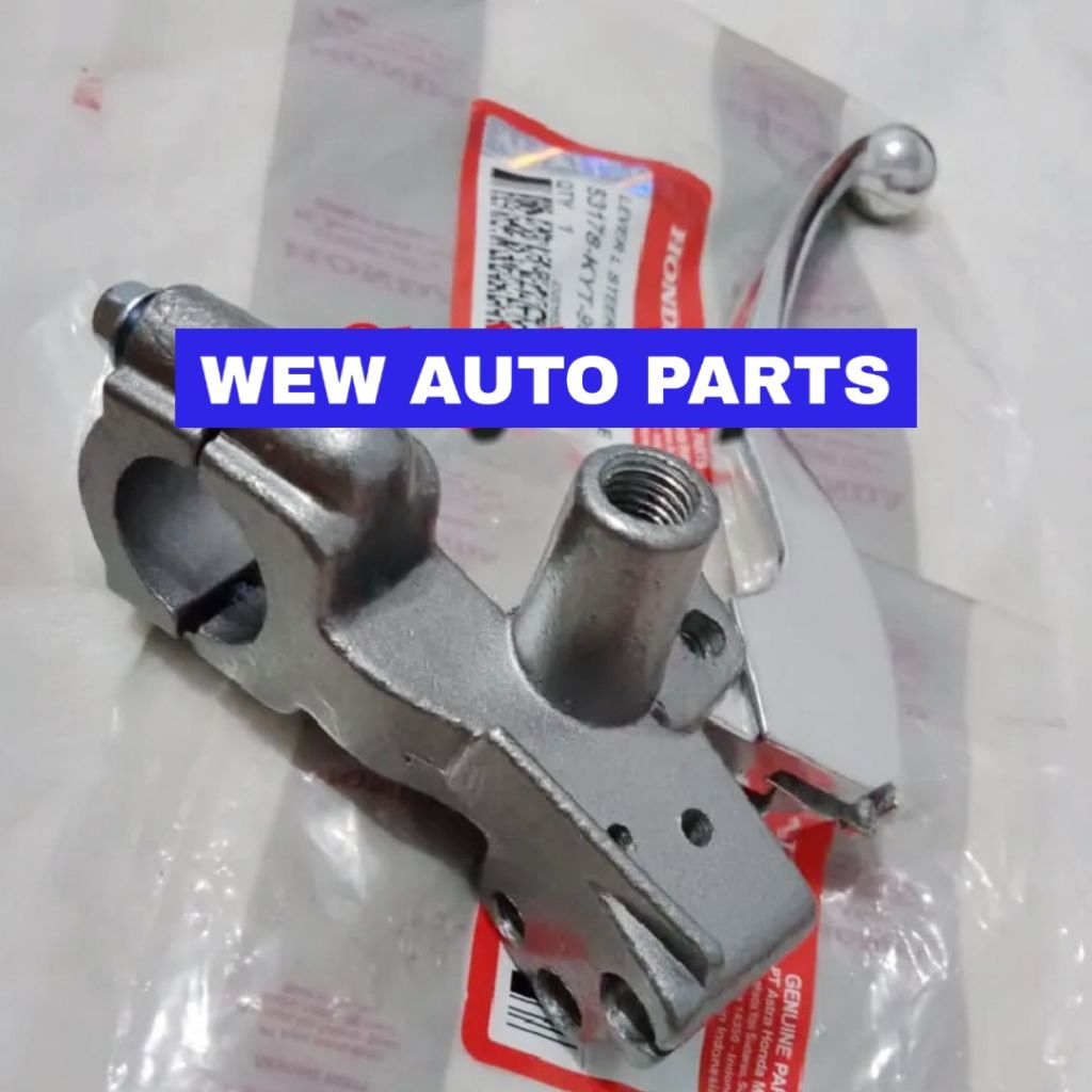 Paket Handle Rem Kiri + Rumah Handel Scoopy FI Esp Karbu / Dudukan Spion Kiri Plus Handel Kiri Scoop