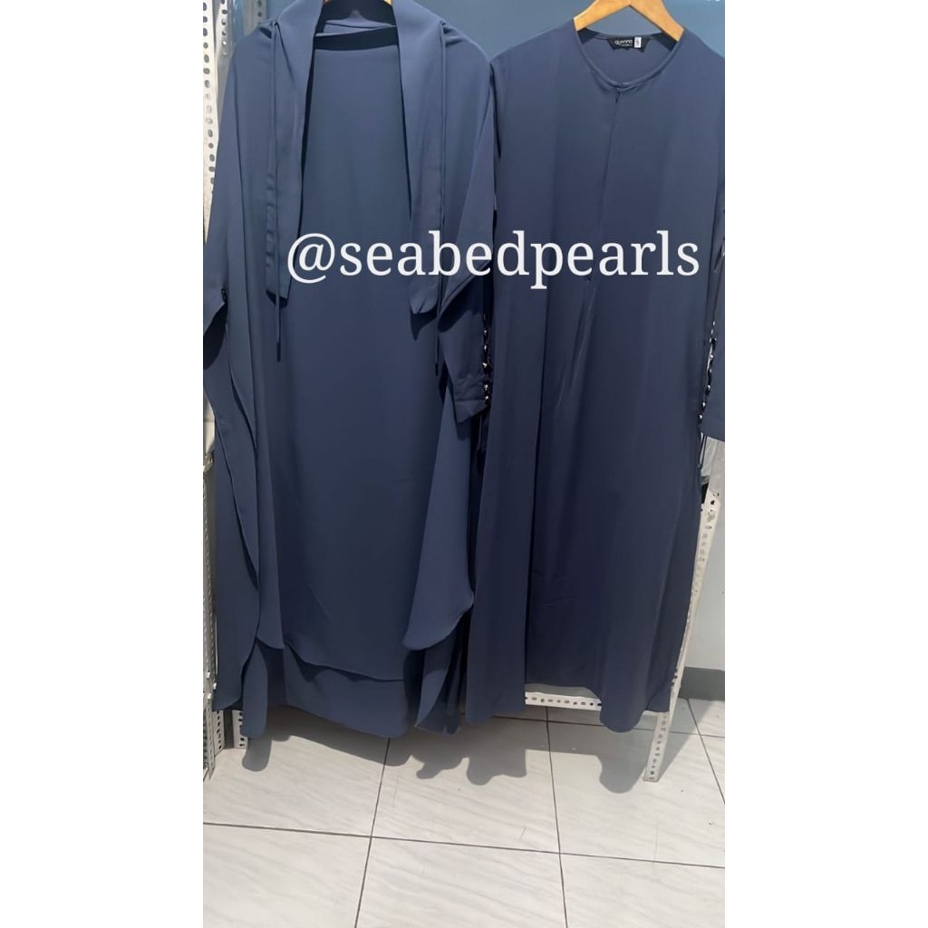 Preloved Saila set FK Long Prime Aljenna Dress anti UV French Khimar