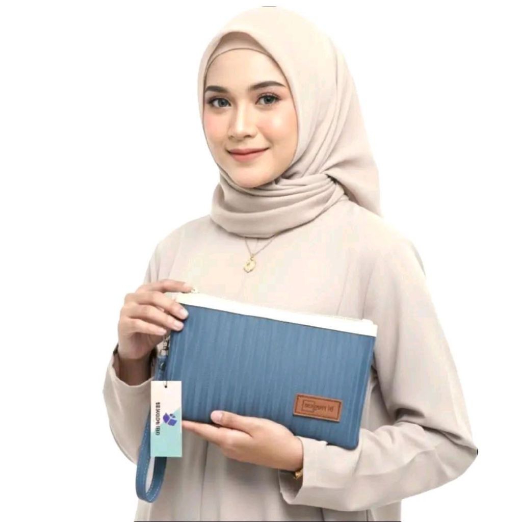 Dompet Wanita Premium Hand Bag Pouch HP Motif Keren Terbaru Dompet Clutch Pesta branded