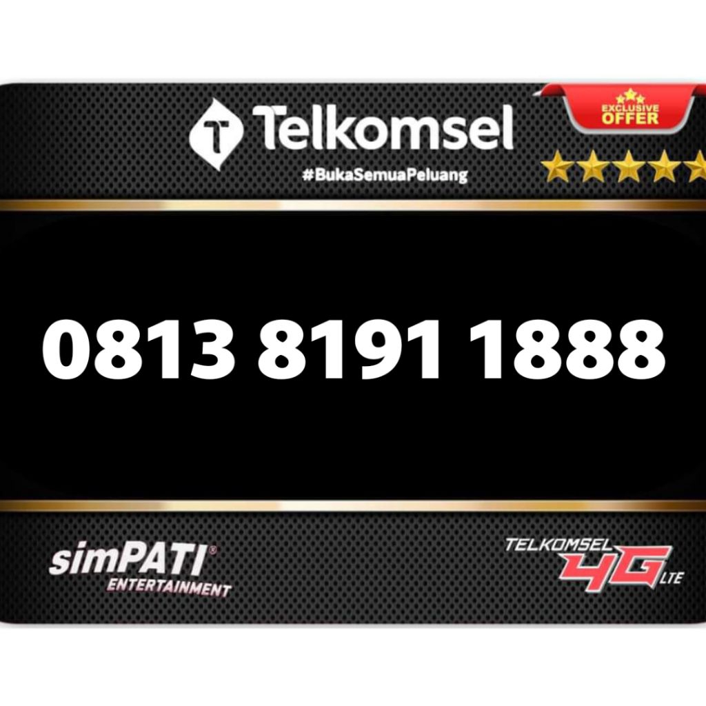 Nomor Cantik Telkomsel Simpati Triple 888