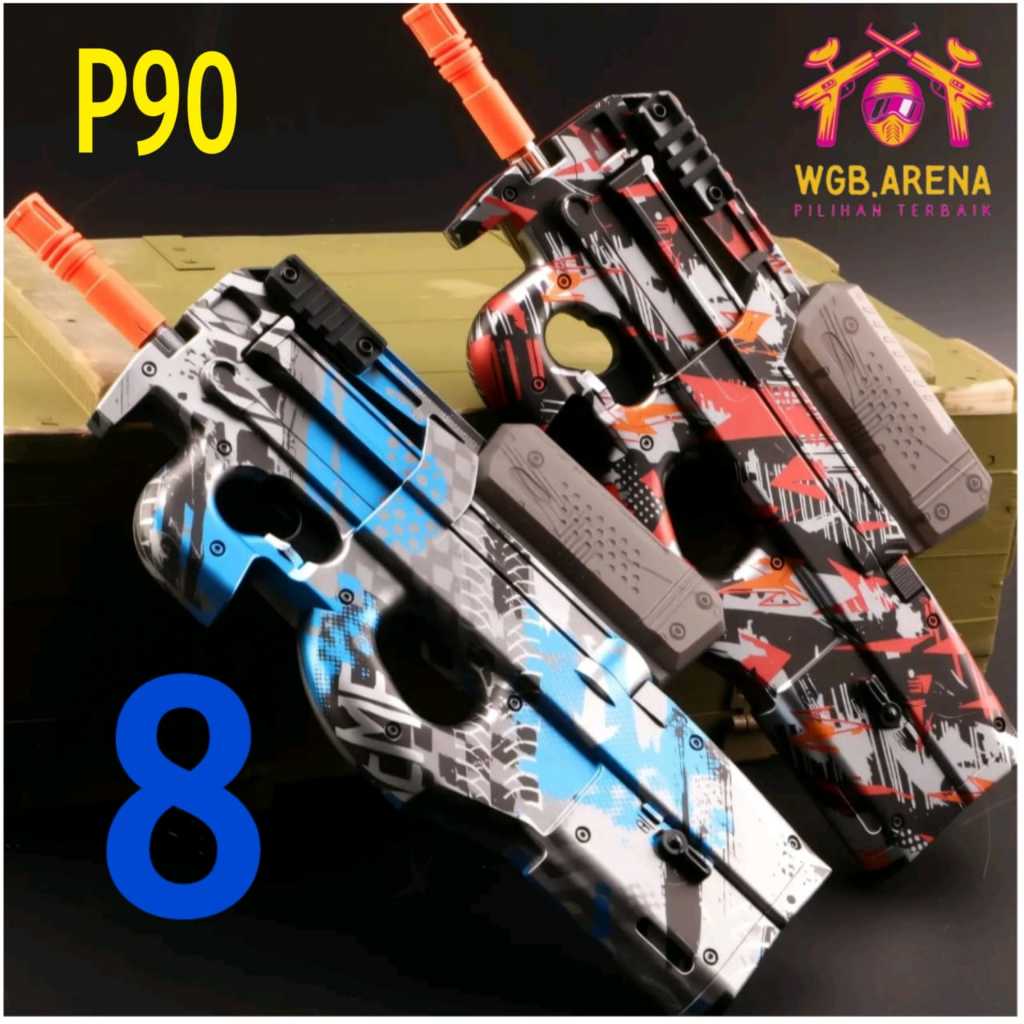 Wgb.arena P90 Blaster Eletrik Aktifitas Luar Ruangan Olahraga bersertifikat SNI