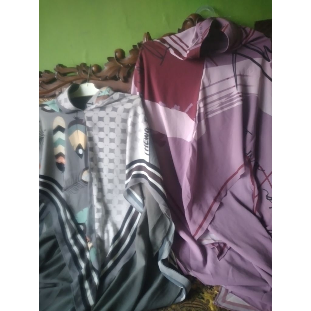 preloved syari/gamis/khimar new by hawwa aiwa, joza, kameela hijab