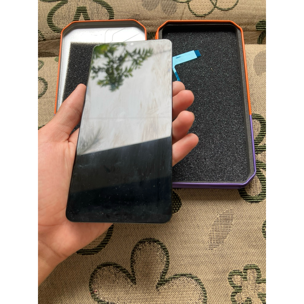 lcd samsung a12 copotan minus ada deadpixel dikit (SM-A125F)