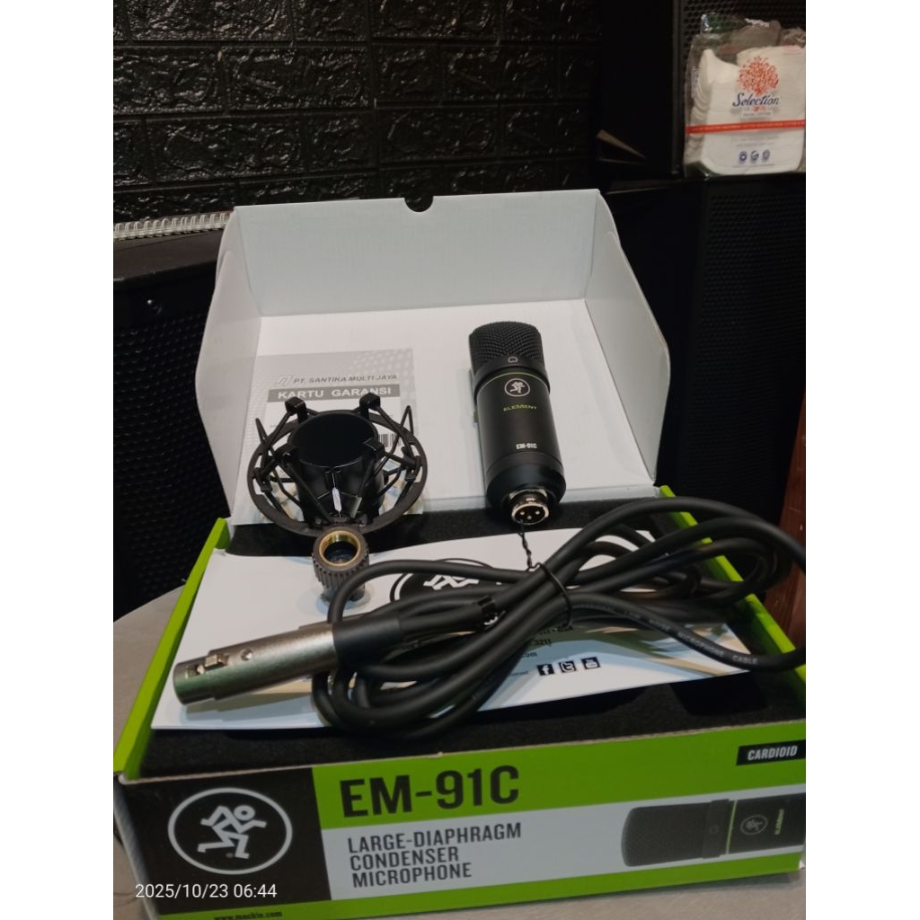 Mic condenser recording