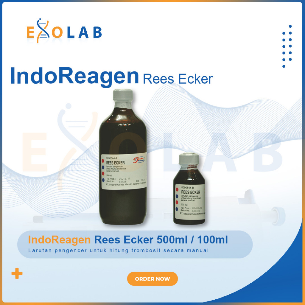 Indo Reagen Rees Ecker / Trombosit RE 500ml 100ml