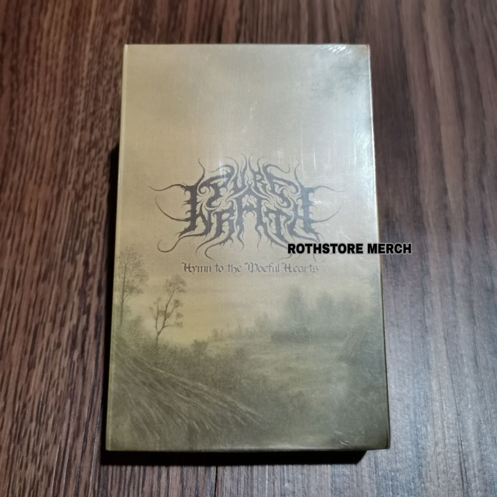 kaset tape band pure wrath - hymn to the woeful hearts (transparant version)