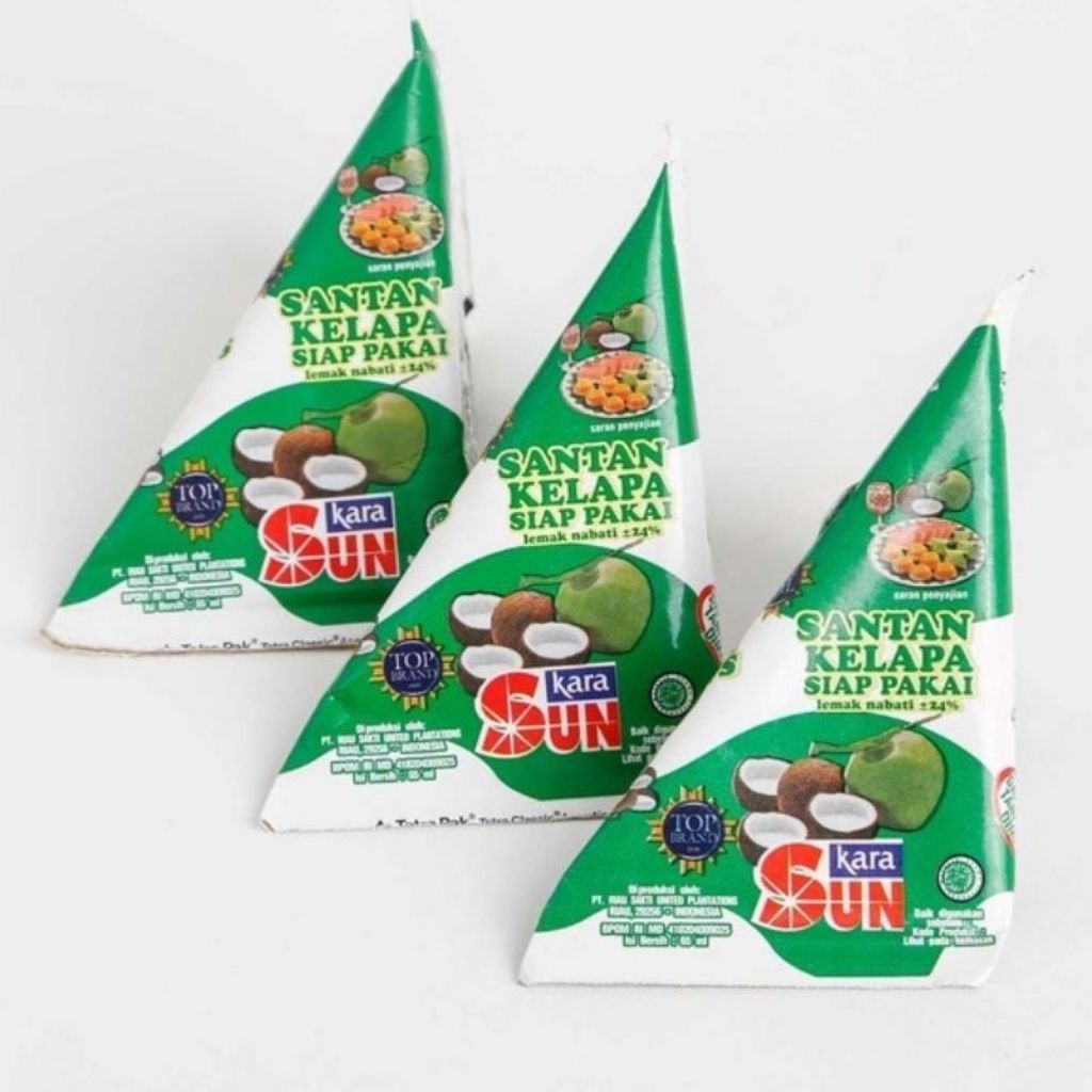 3 pcs SunKara Santan Kara Sun Kara 65 ml
