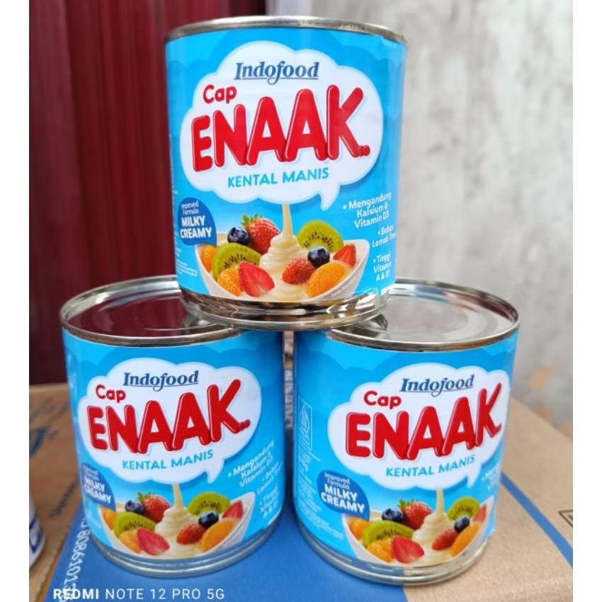 susu kental manis cap enak 370 gr