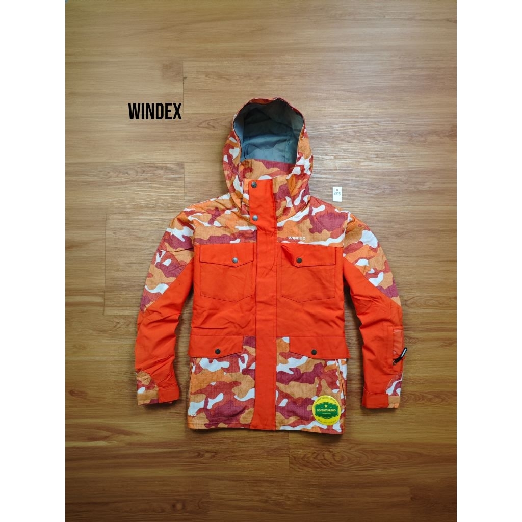 windex Casual camo outdoor jacket