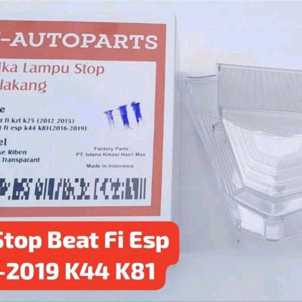 Mika Lampu Stop Rem Beat Fi Esp 2016-2019 K44 K81