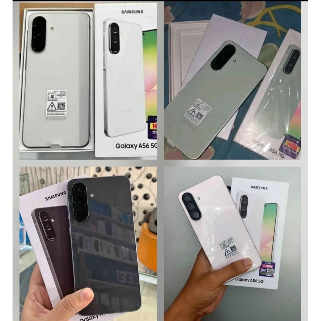SAMSUNG A56 5G RAM 12GB/256GB MULUS FULLSET