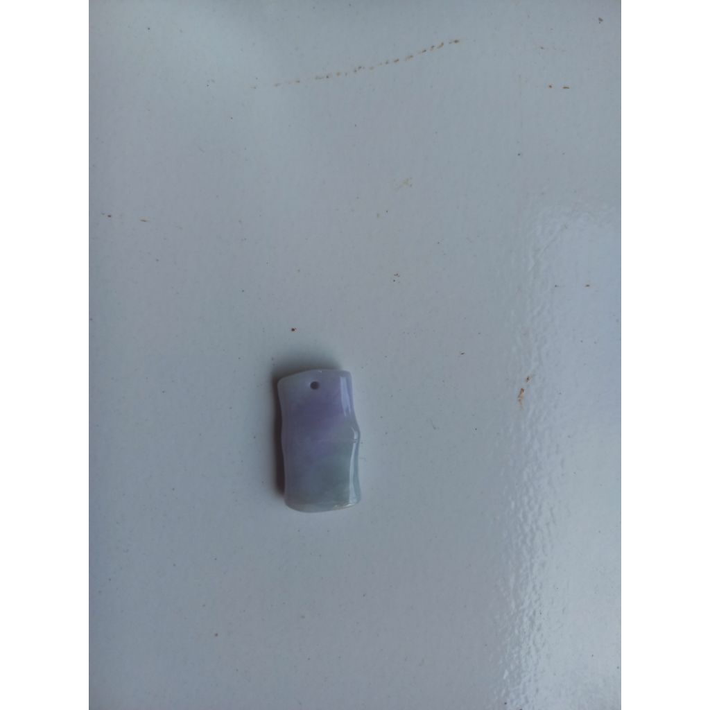 Liontin Giok Burma Ungu 100% Asli