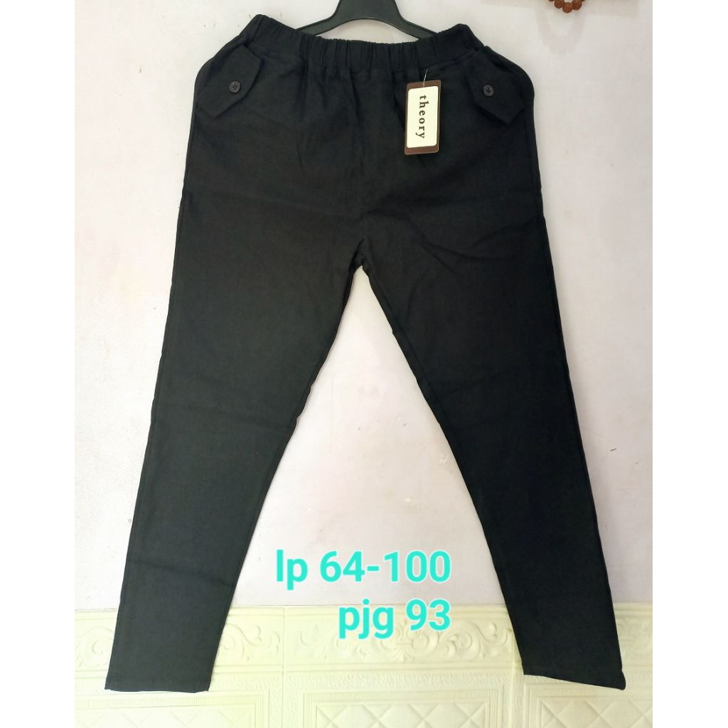 celana theory soft jeans