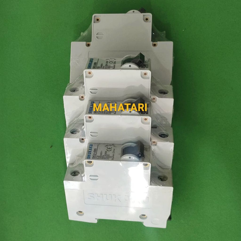 MCB SHUKAKU C2 C4 C6 C10 – Mini Circuit Breaker SNI LMK KAN Original 100%
