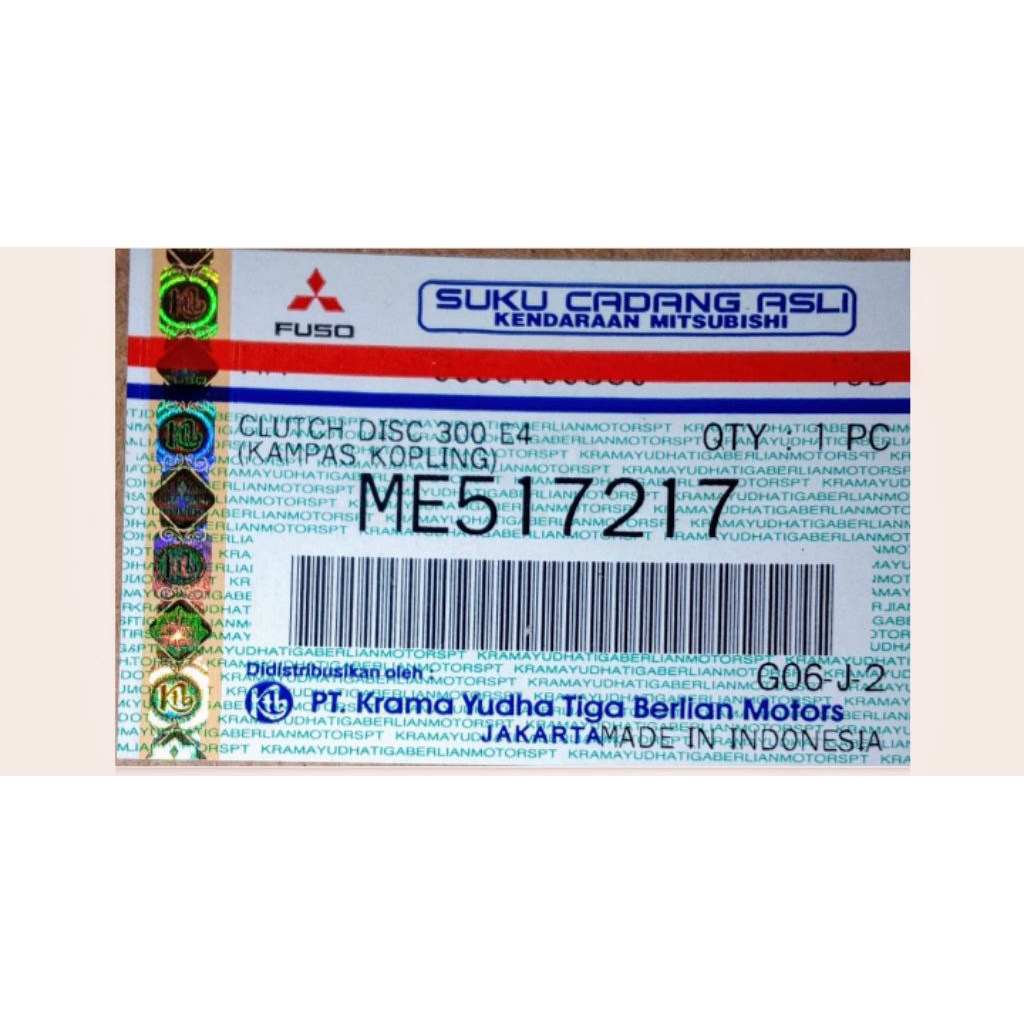 kampas kopling ktb canter euro 4 ME517217