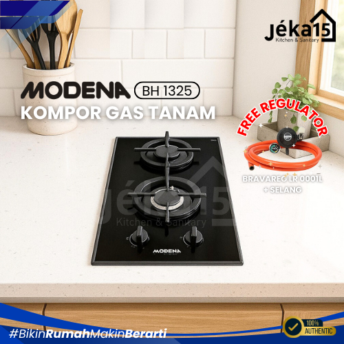 JEKA15 - Kompor Tanam Gas//Kompor Kaca//MODENA BH 1325