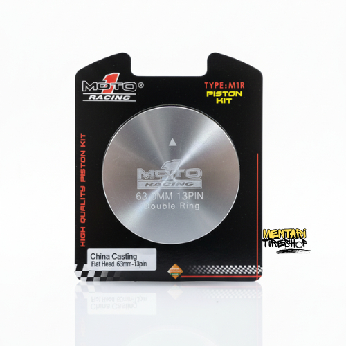 PISTON 63 PEN 13 PIN 13 MOTO1 RACING SEHER 63 PEN 13 PIN 13 MOTO 1 RACING MENTAH BAHAN CHINA CASTING