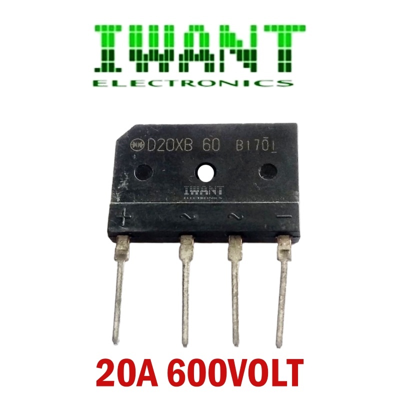 DIODA BRIDGE 20A 600V BRIDGE D20XB60 DIODA SISIR DIODA BRID 20A 600V 20 AMPERE 600 VOLT