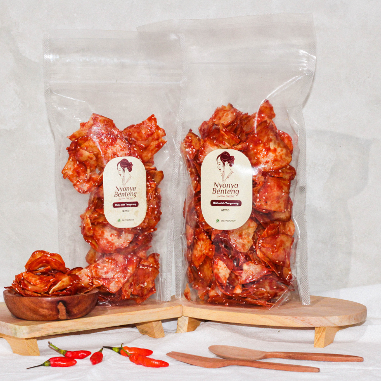 Keripik Singkong Balado Wijen - Kripik Singkong Balado Pedas Manis