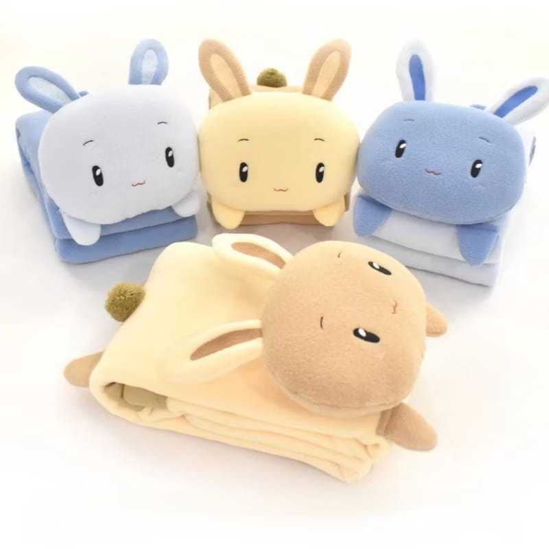 Hokina Baby Selimut Kepala Boneka BLK4201 / Selimut Bayi