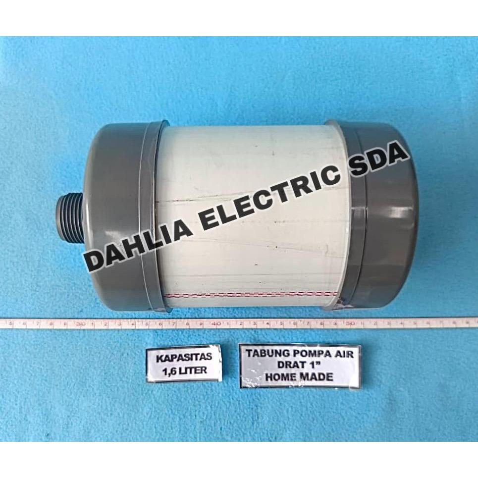 TABUNG POMPA AIR 1.6 L DRAT 1 INCH HOME MADE