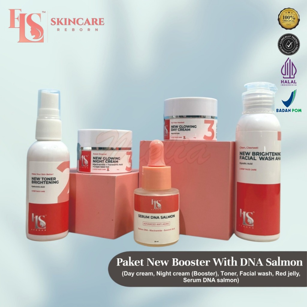 LPD - LS Skincare Paket Bundling Booster dan Serum DNA Salmon