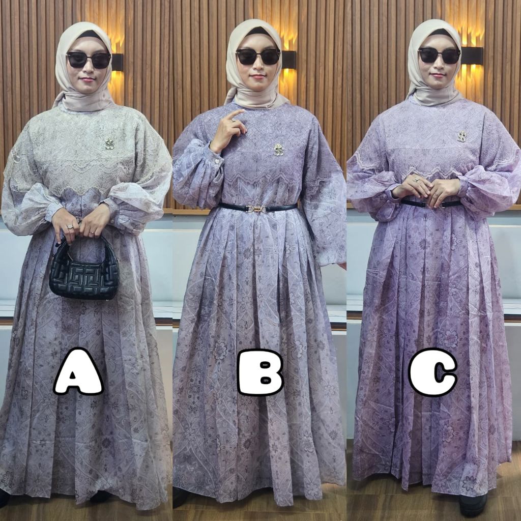 Dress Brukat A0410 by Shella Saukia