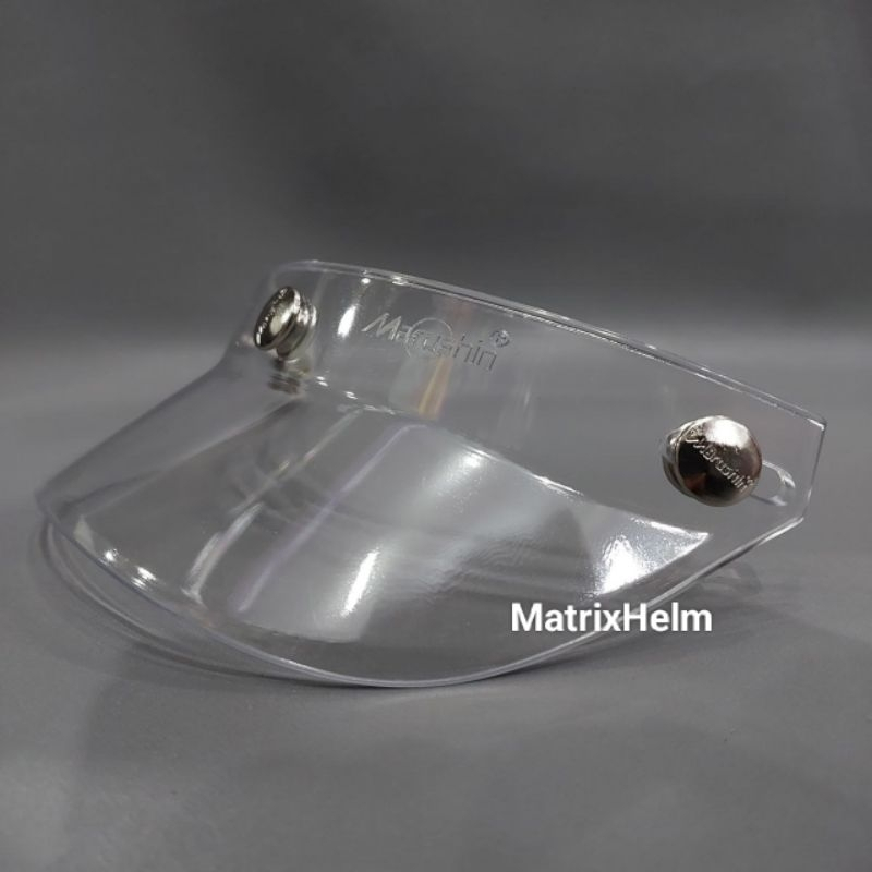 Pet Bebek / Pet Helm Bogo Marushin Transparan (Bening)