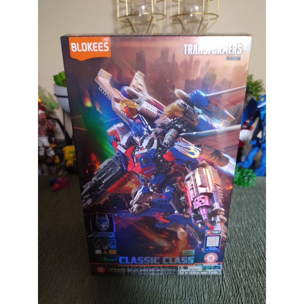 Blokees Transformers DX Jet Wing Optimus Prime Brand New