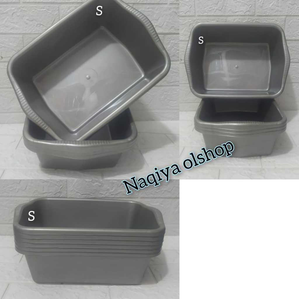 BASKOM PLASTIK ABU BASKOM KOTAK PLASTIK TEMPAT penyimpanan