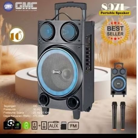 speaker GMC 897L 10INC 2MIC