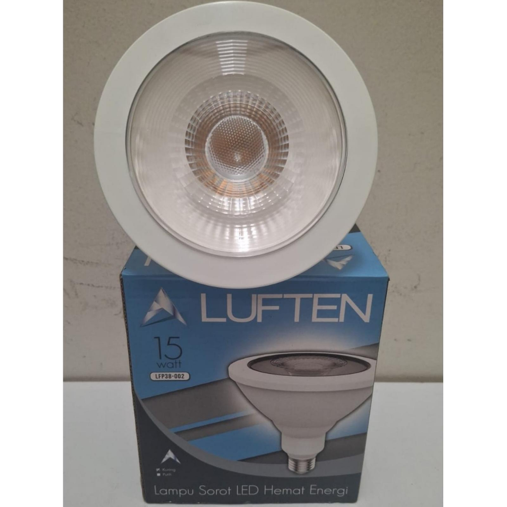 Lampu Sorot Luften Par 38 LED 15 Watt Warm White Original