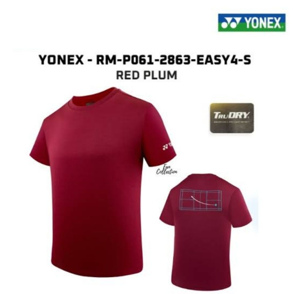 Kaos Yonex / Jersey Badminton Yonex / Kaos Yonex RM / Yonex RM-P061 (ORIGINAL )