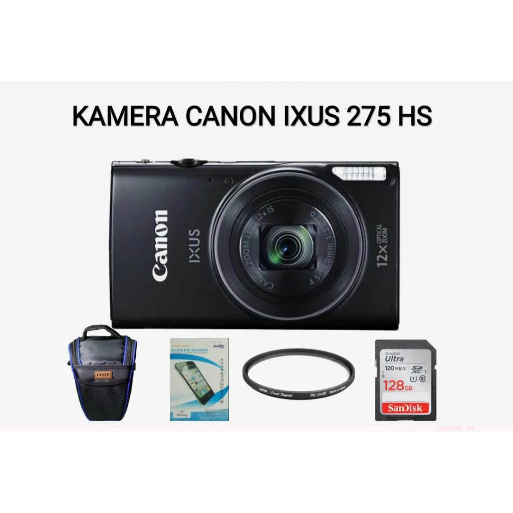 Canon IXUS 275 HS wifi /kamera Canon Digital IXUS 275 HS-White BoX Unit OnLY
