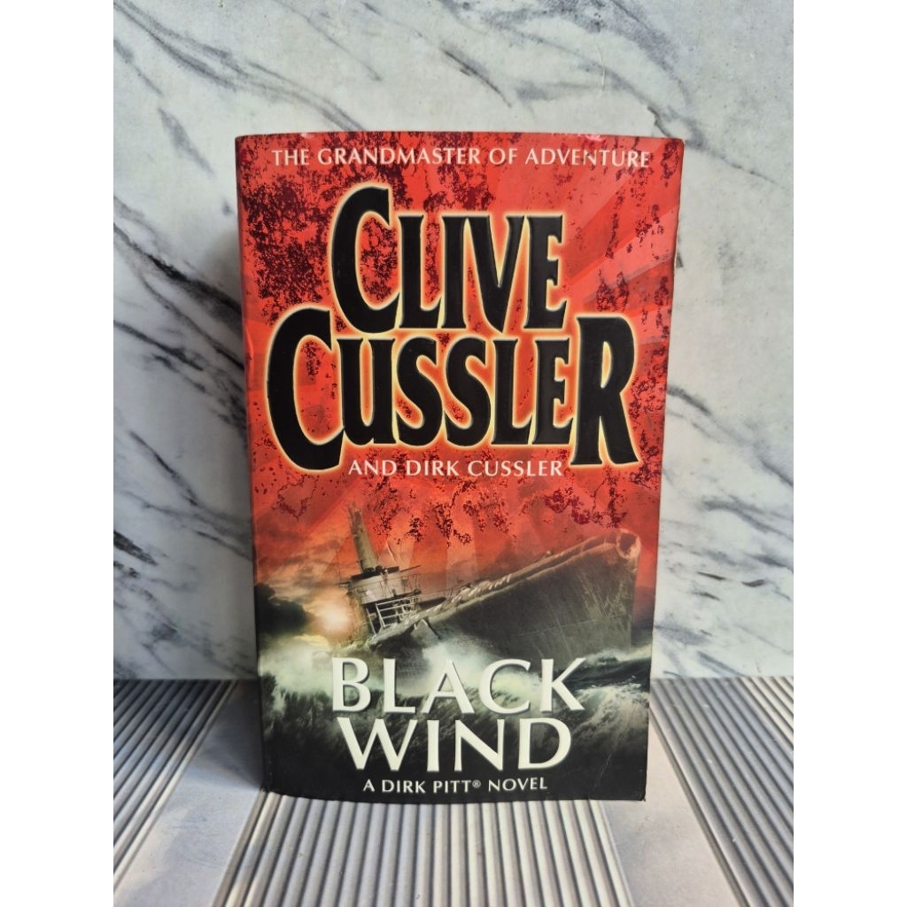 Novel Import Clive Cussler and Dirk Cussler : Balck Wind ORI