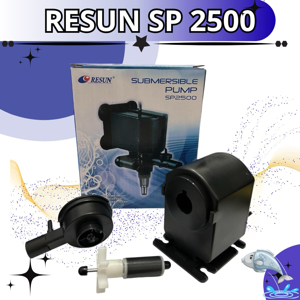 RESUN SP 2500 POMPA KOLAM AQUARIUM SUBMERSIBLE PUMP