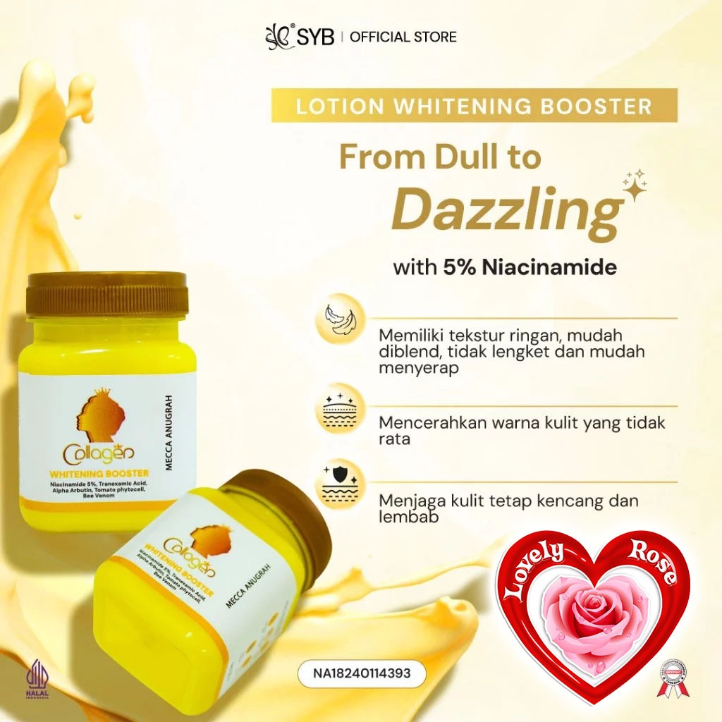 (NEW) MECCA ANUGRAH COLLAGEN ( BITCOL)  - WHITENING BOOSTER