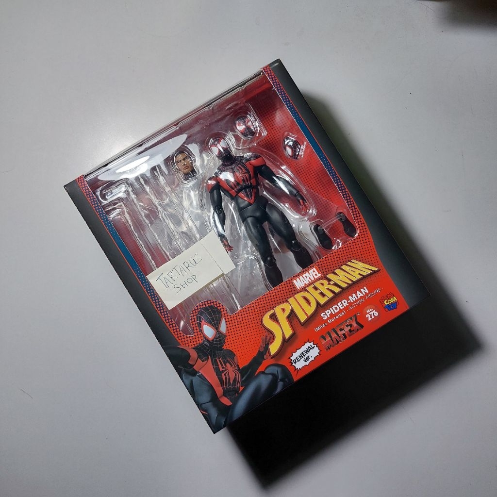 Mafex 276 spider-man miles morales renewal ver