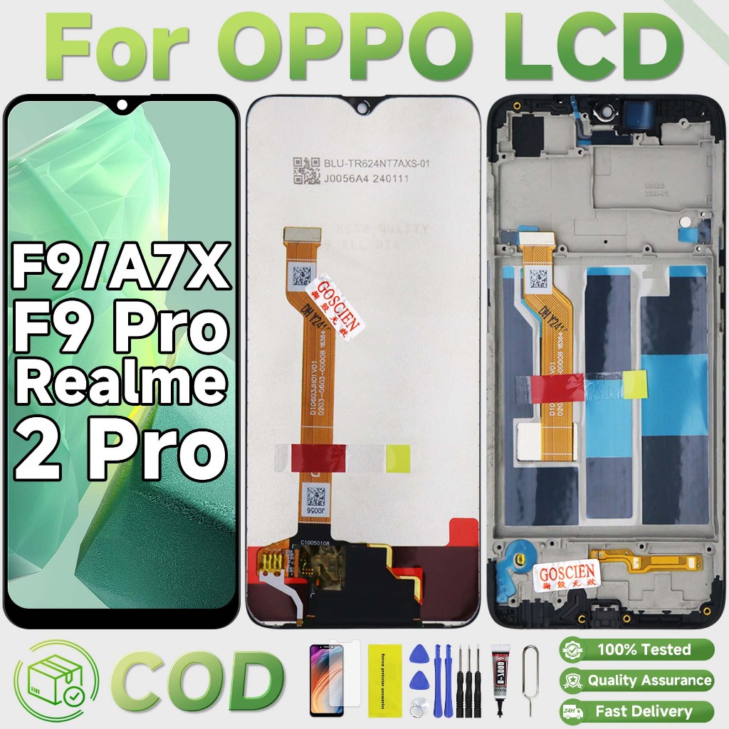 LCD Original for OPPO F9/F9 Pro/A7X/Realme 2 Pro FULLSET Touchscreen ORI