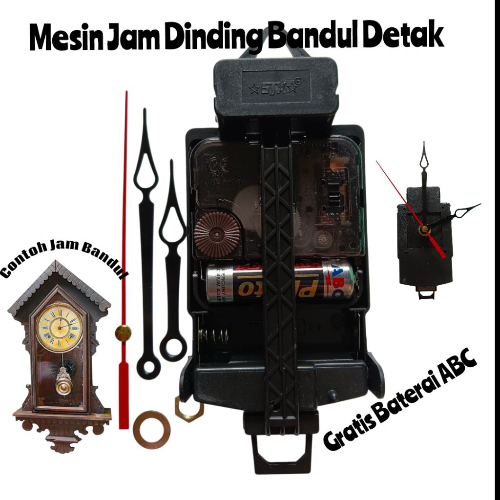Mesin Jam Dinding Bandul