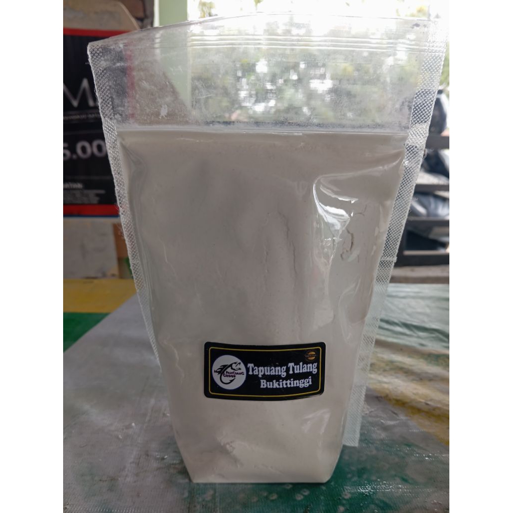 TEPUNG / TAPUANG TULANG BUKIT TINGGI ASLI ORIGINAL UMPAN PUTIH IKAN MAS | KEMASAN 500gram | cocok bu