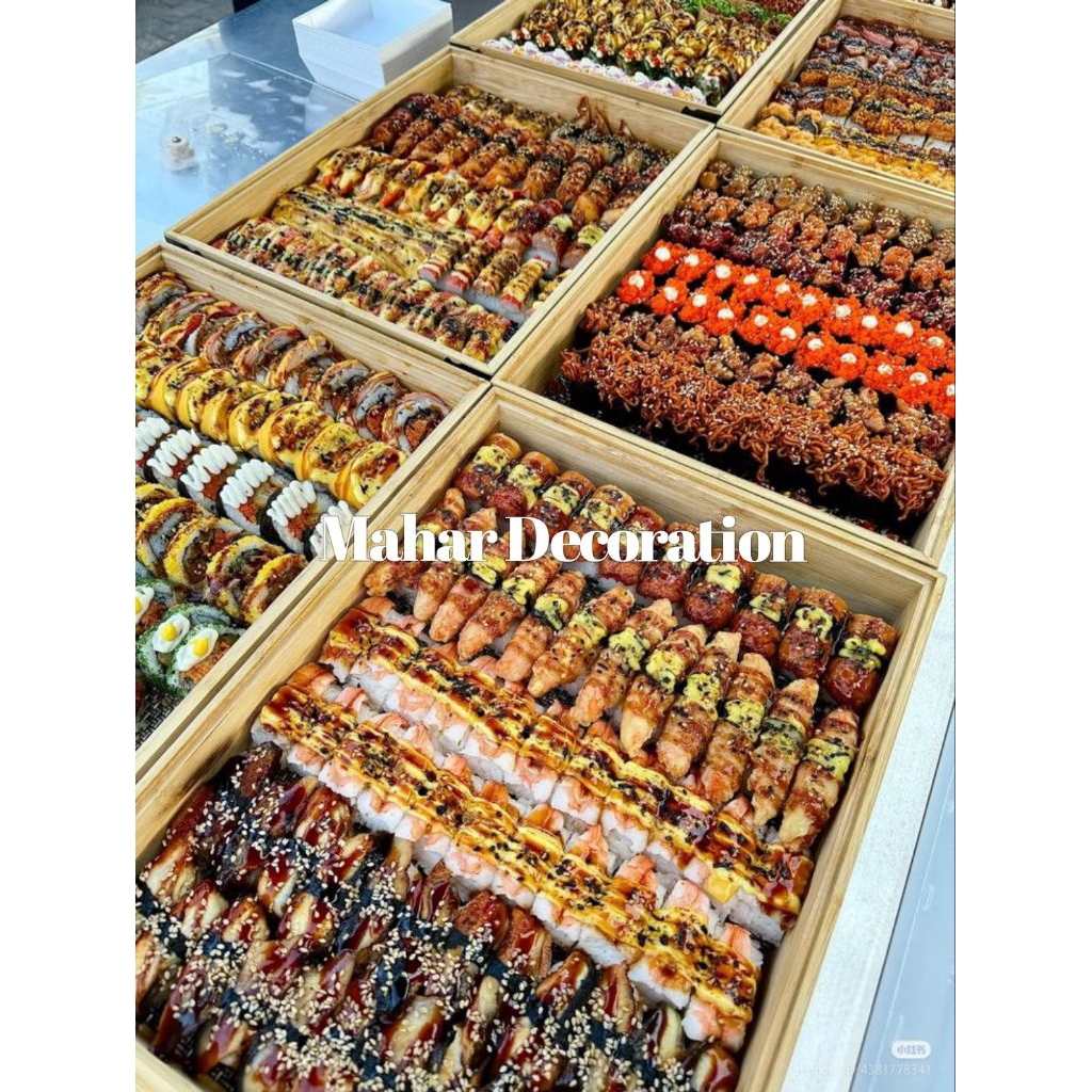 box donat box mochi box donat kayu tutup akrilik box serbaguna