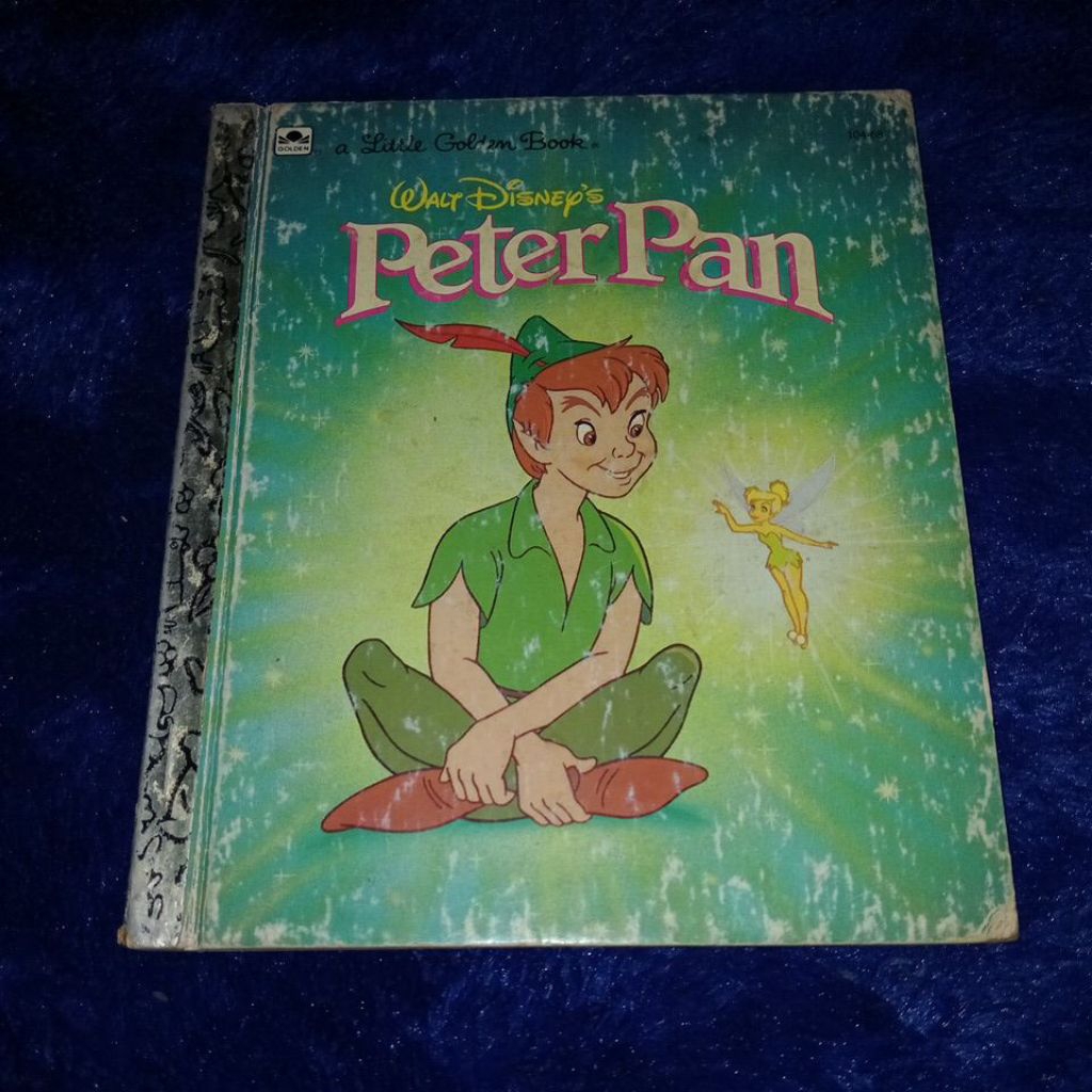 buku a little golden book - peterpan