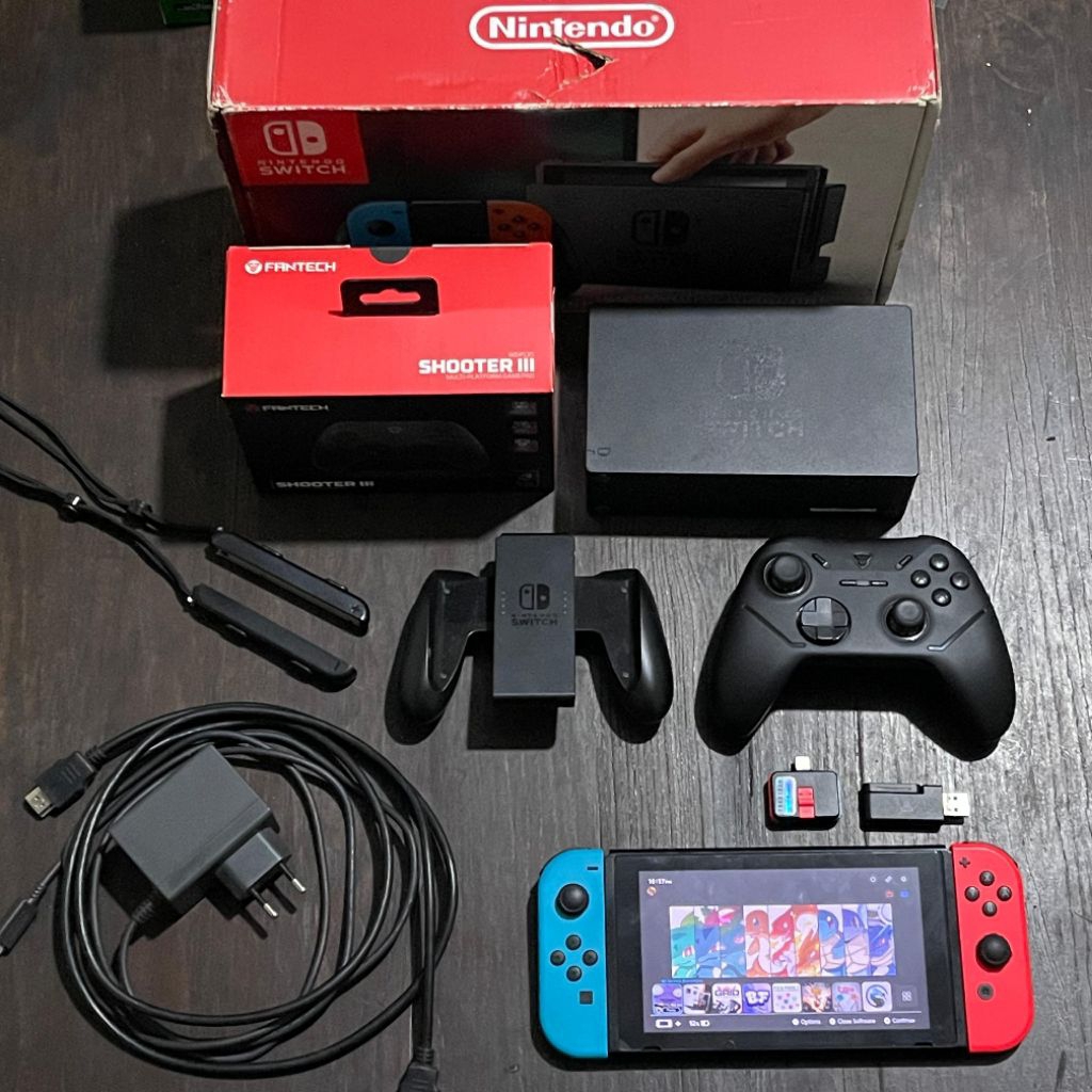 Nintendo Switch V1 Dualboot, Softmod - Second/Bekas/Preloved