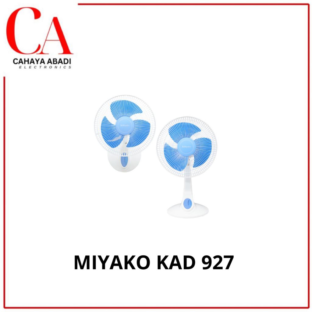 MIYAKO kipas angin duduk KAD 927 KAD927 KAD-927 desk fan miyako