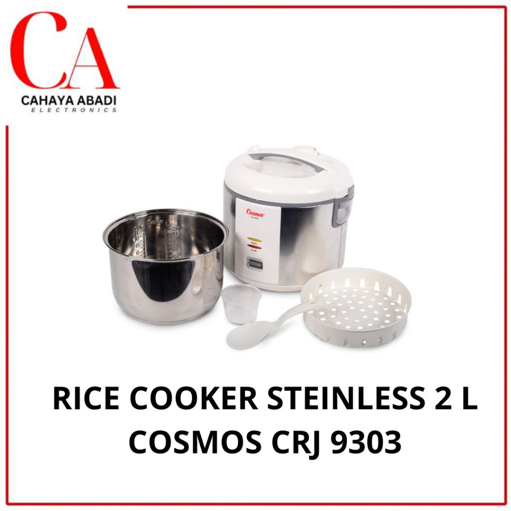 COSMOS magic com steinless 2 liter CRJ 9303 CRJ9303 CRJ-9303 RICE COOKER COSMOS STEINLESS