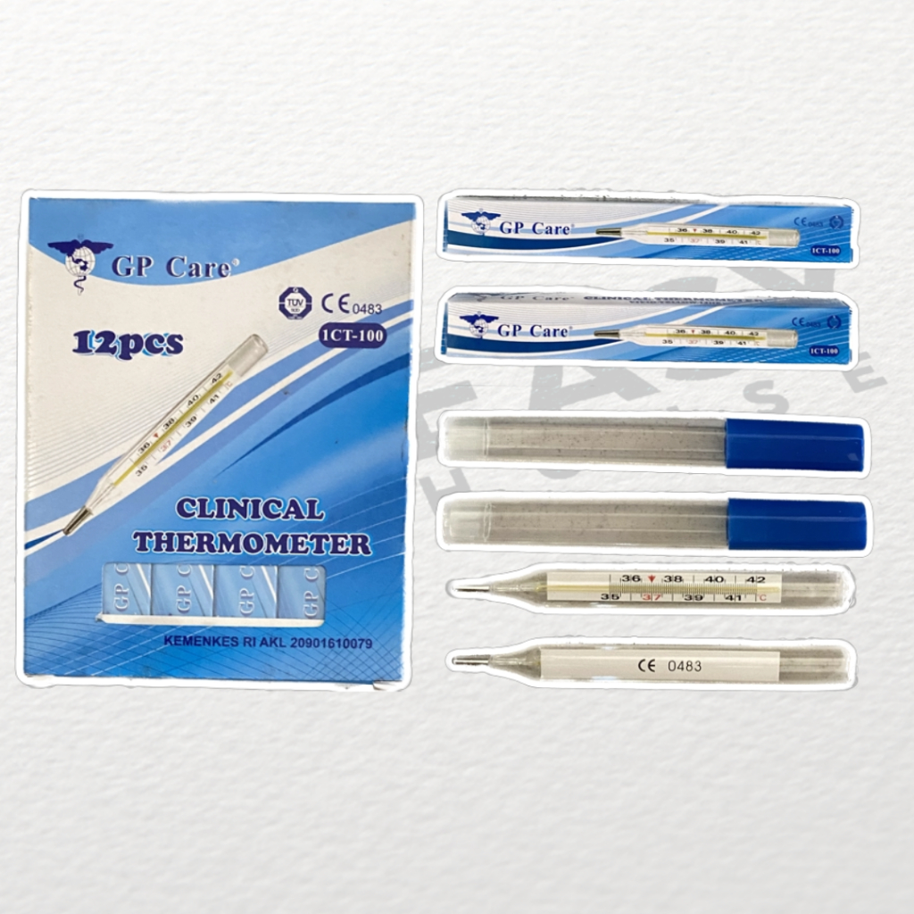 Termometer Air Raksa Putih Akurat GP Care Thermometer GP Care Termometer Manual Merk GP Care ICT100 